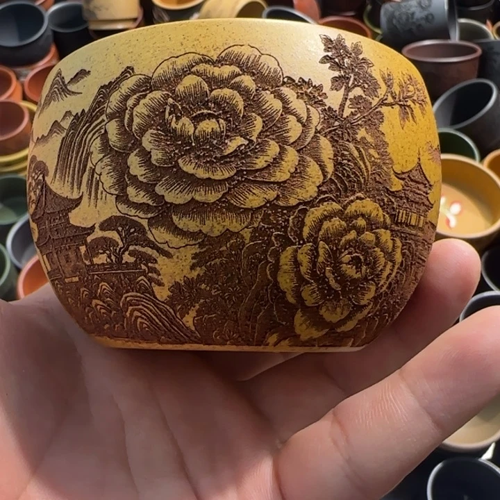 茶杯紫砂全手工制作工艺