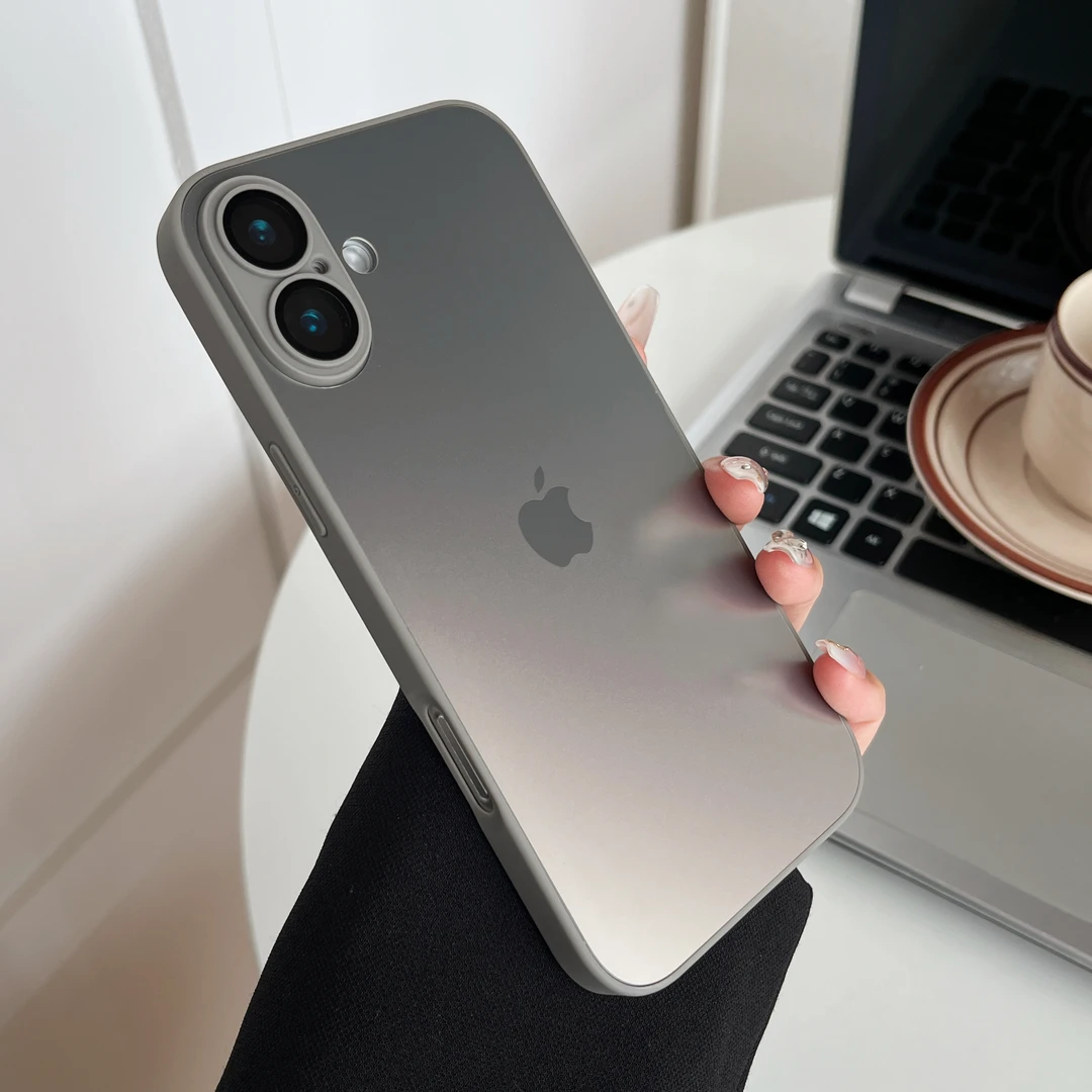 磨砂适用苹果16手机壳iPhone15Promax简约14硅胶12镜头膜12全包11
