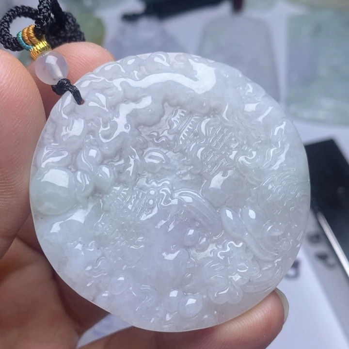 颈饰未镶嵌翡翠翡翠