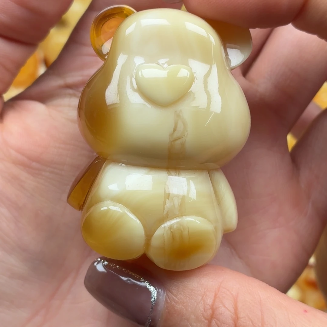 裸石琥珀未镶嵌蜜蜡
