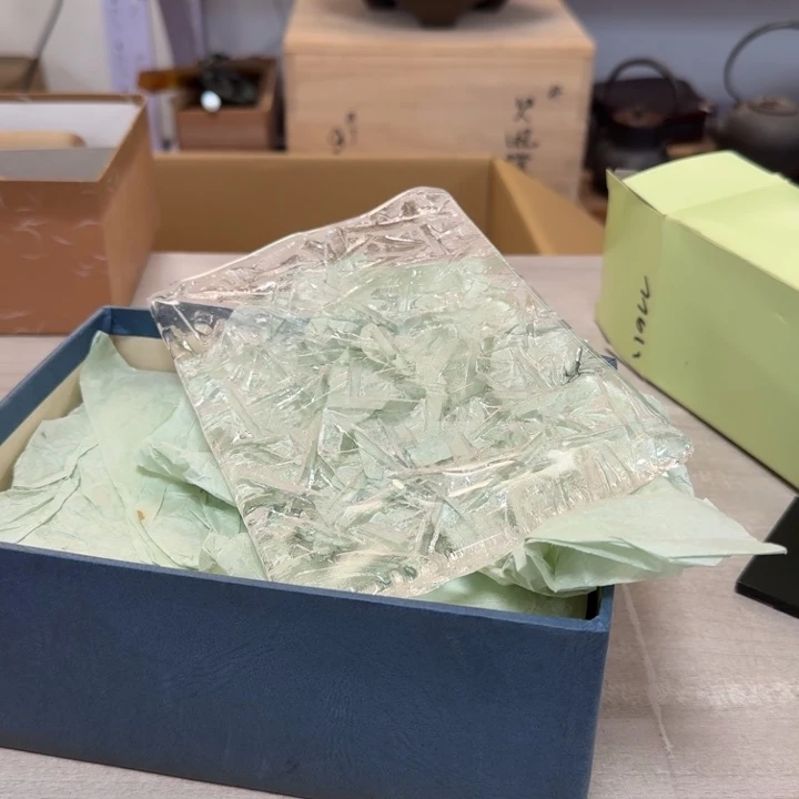 用***6瓷片茶道具工艺品