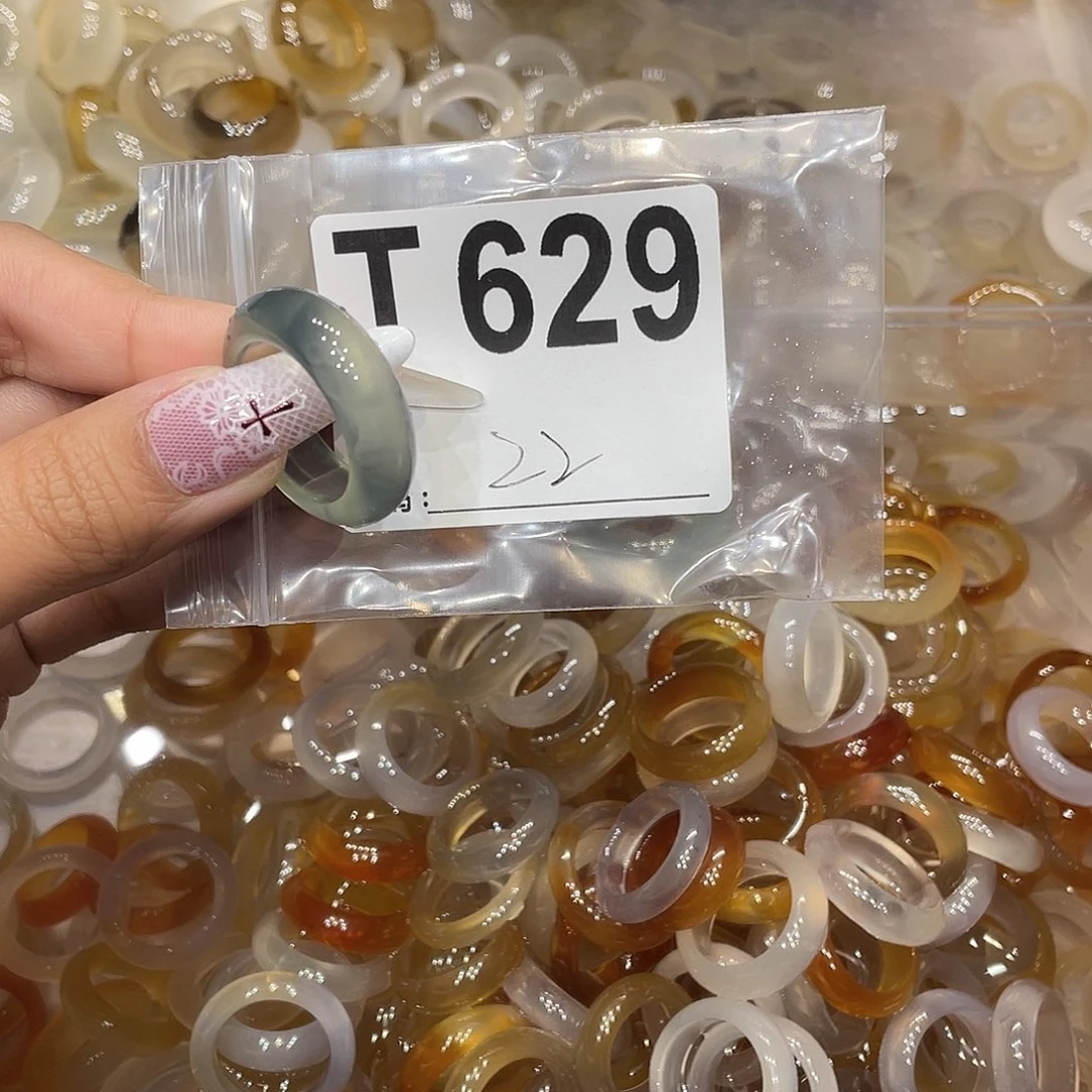 玛瑙/玉髓未镶嵌戒指629