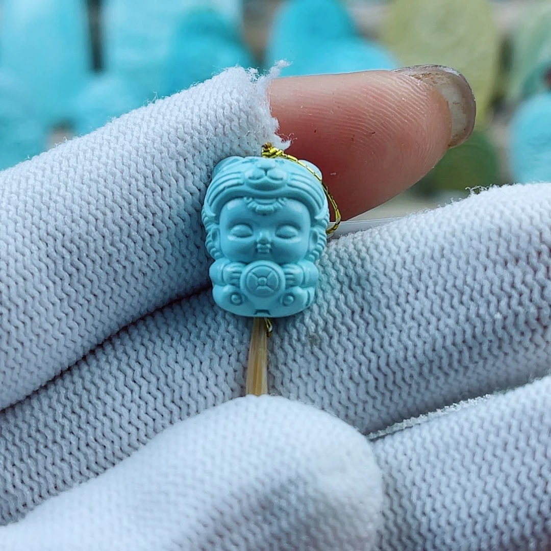 未镶嵌绿松石珠宝奇石