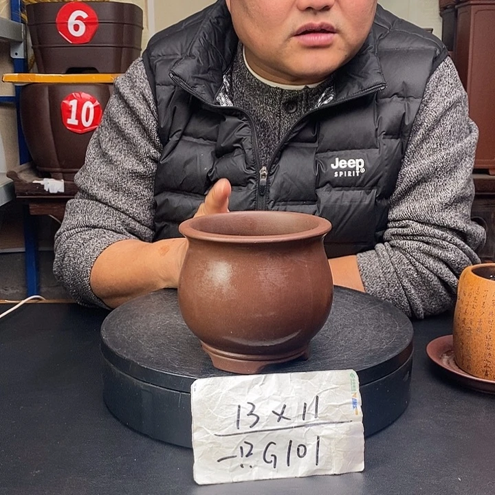 花盆紫砂货号一只G101