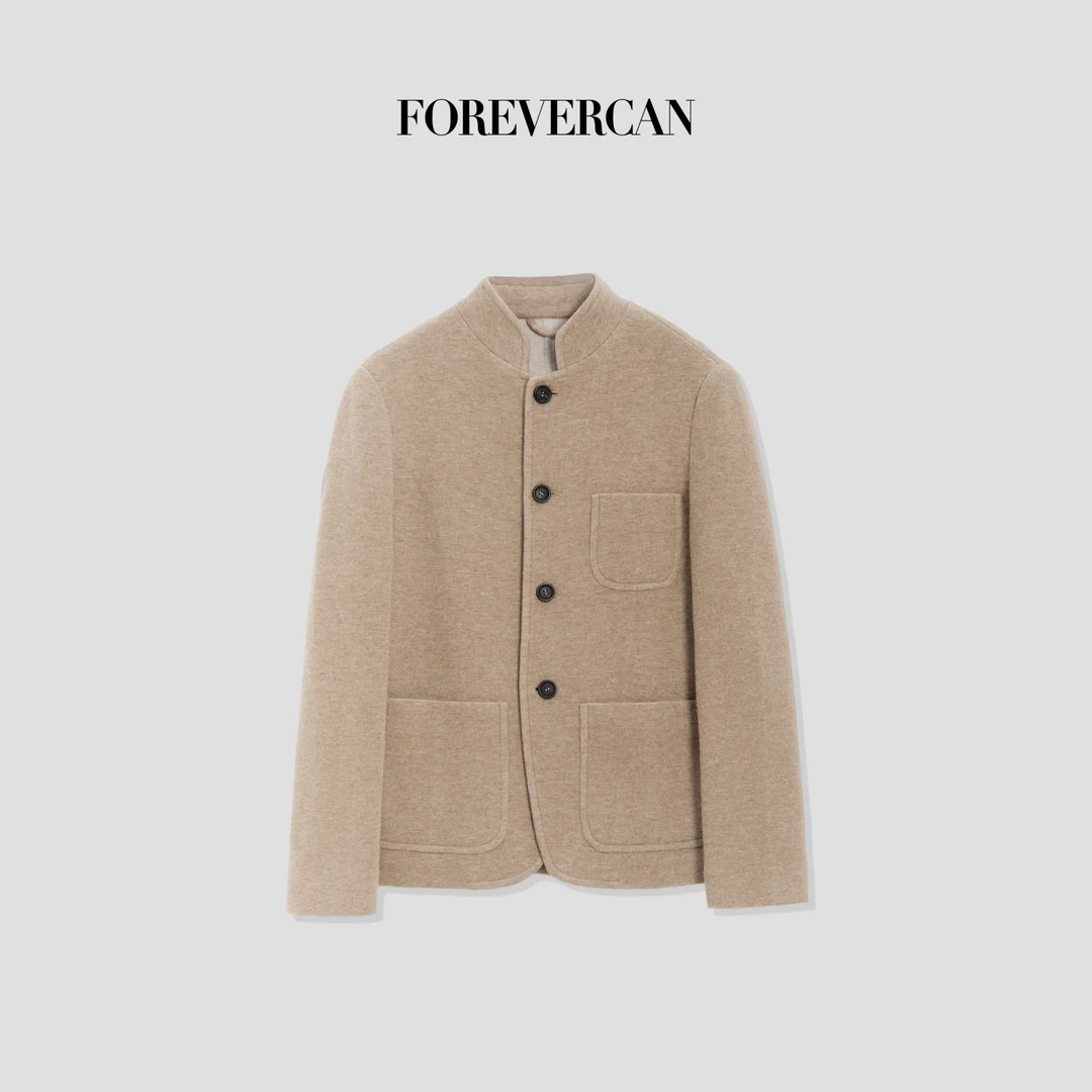FOREVERCAN“斯坦福”英伦复古感立裁收腰西装外套SC22071