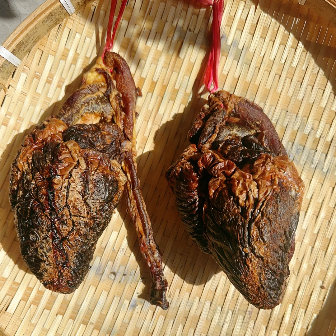 现场打粉 150g-160g成年雄性梅花鹿壮年鹿心 人工驯养干鹿心