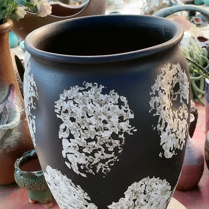 紫砂花盆25.35花盆