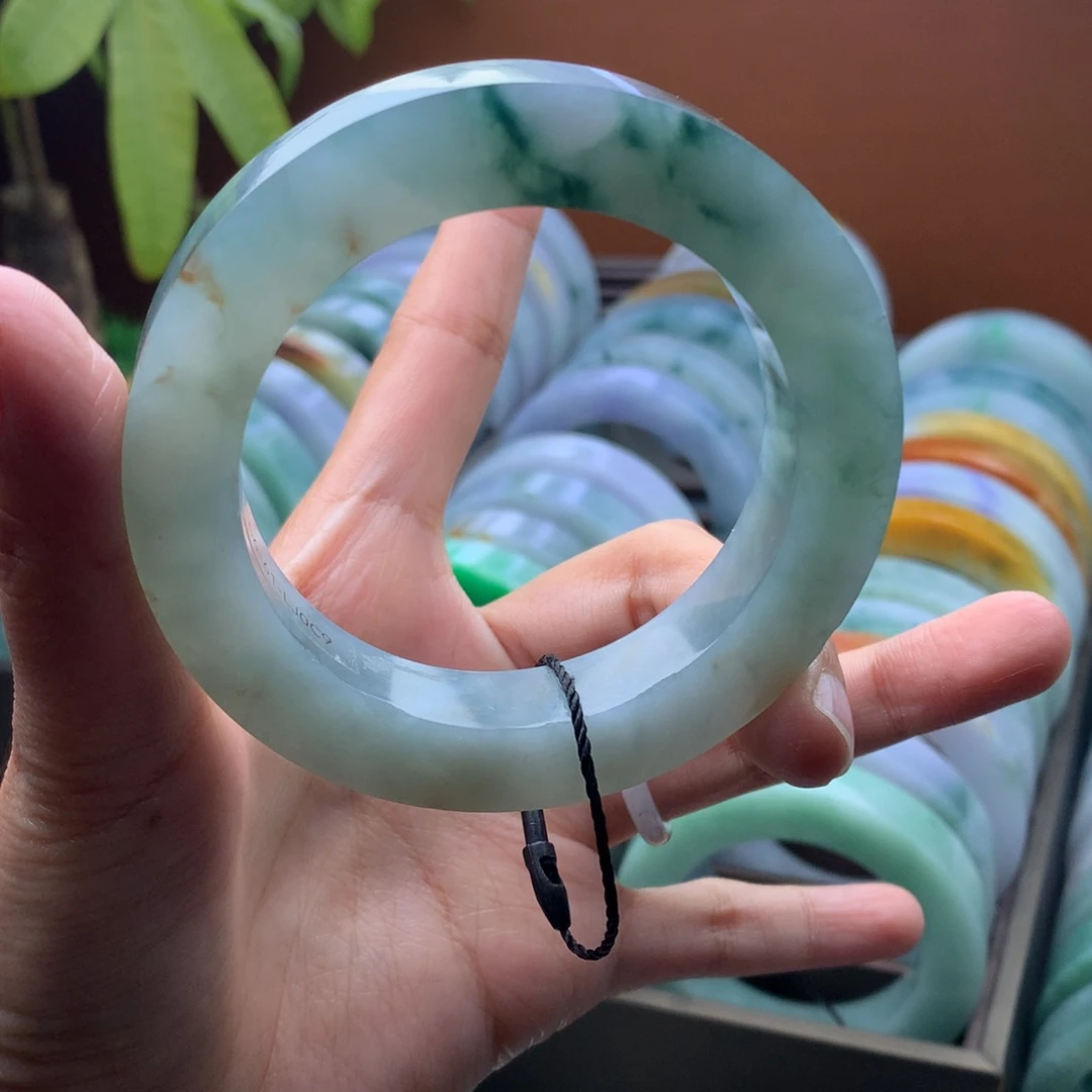 未镶嵌定制手镯定制翡翠定制56-61