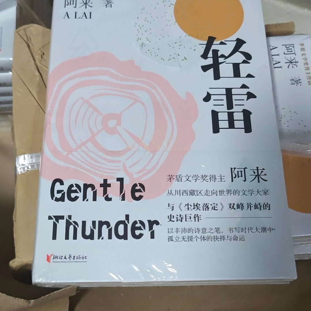 轻雷（阿来平装库存书）