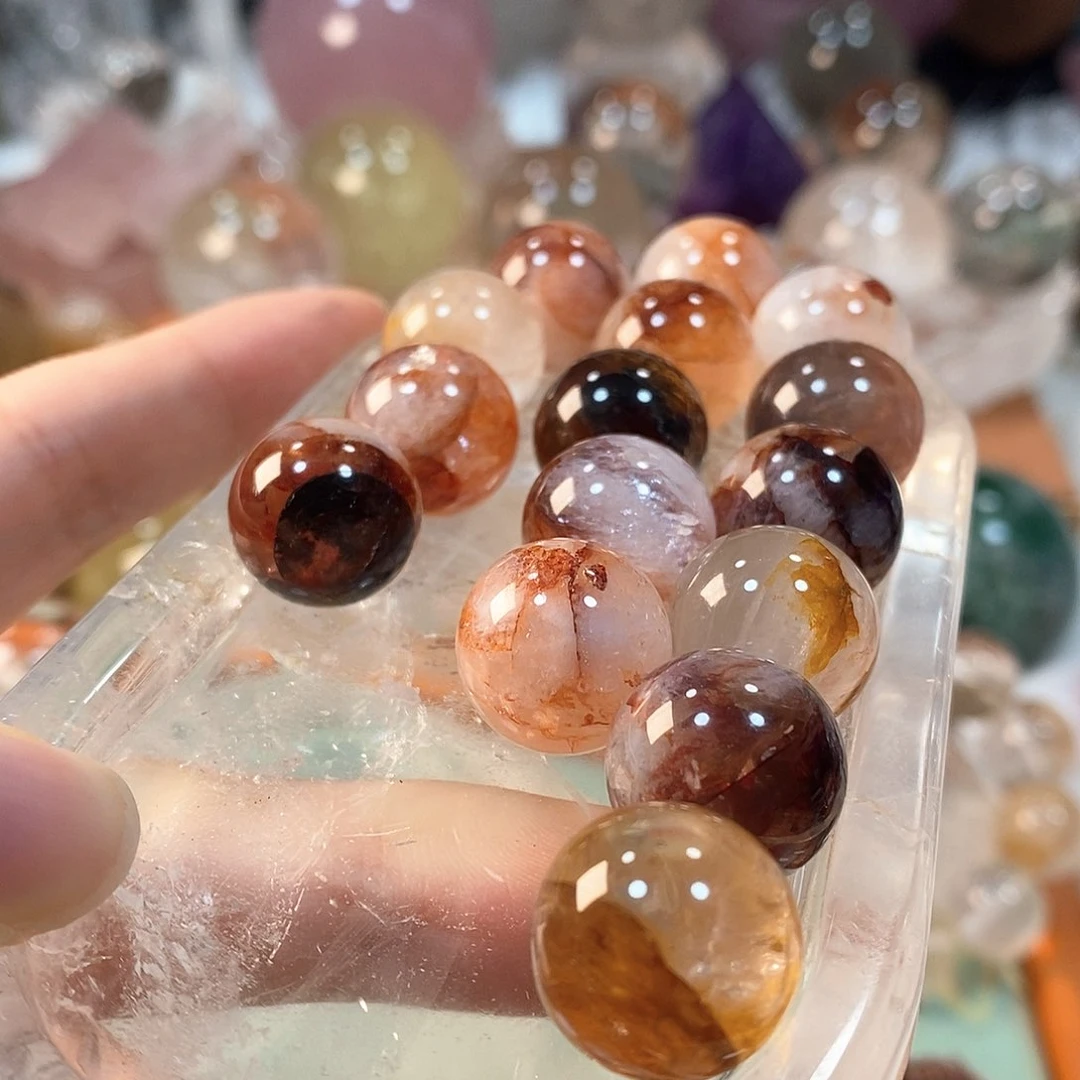 水晶球未镶嵌水晶多样性一件