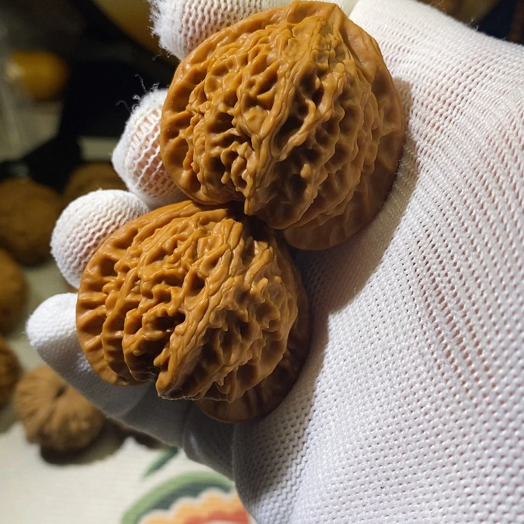 把件文玩核桃42尺宫灯高桩，汉高山