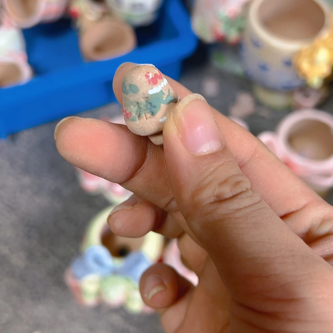 清仓老梧家的手工多肉花盆