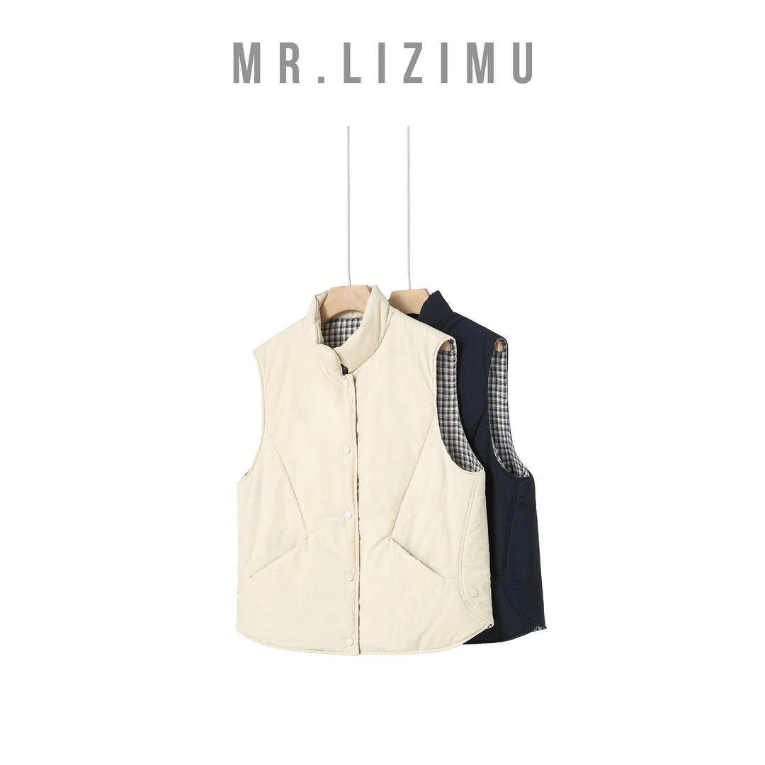 李子木先生时尚洋气百搭高级感外穿棉马甲女款马甲2025新款爆款