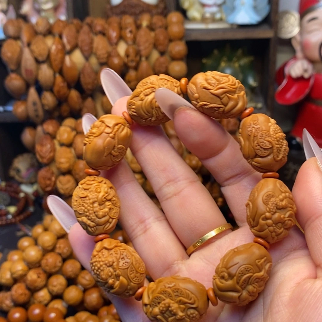 手串/手链橄榄核袋袋有钱金蟾