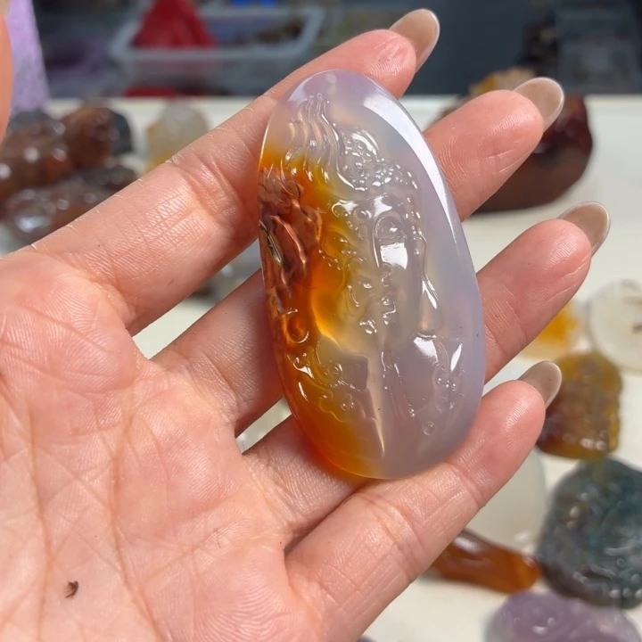 未镶嵌颈饰玛瑙/玉髓