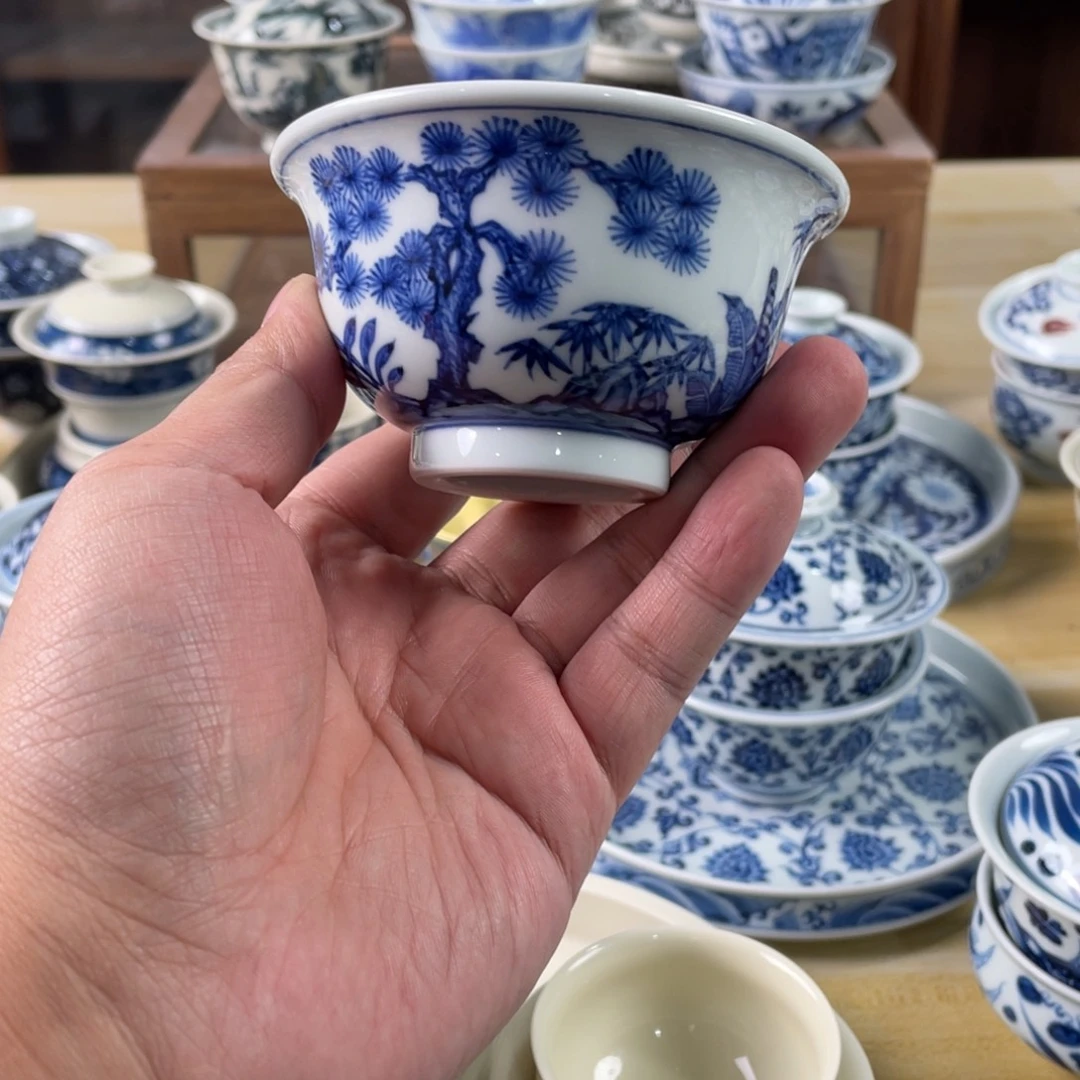 景德镇手工手绘茶具