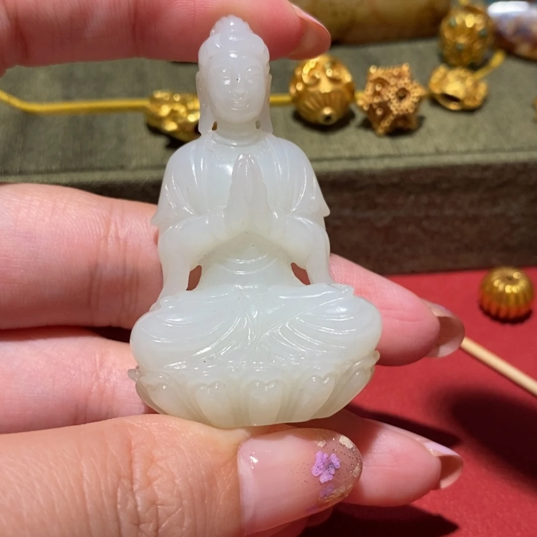 和田玉（糖玉）未镶嵌挂件