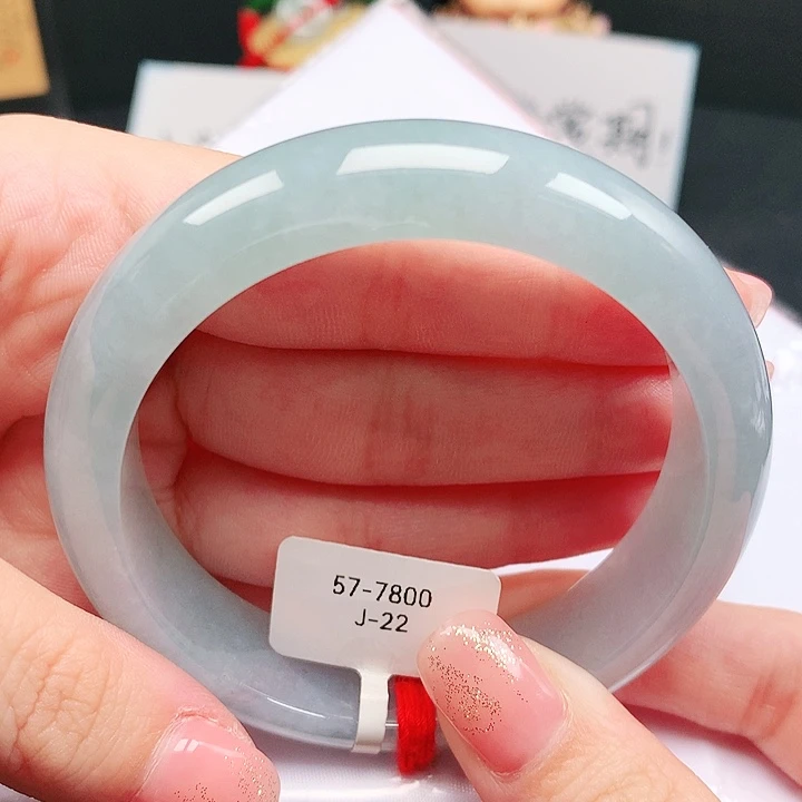 翡翠未镶嵌手镯缅甸天然A货翡翠