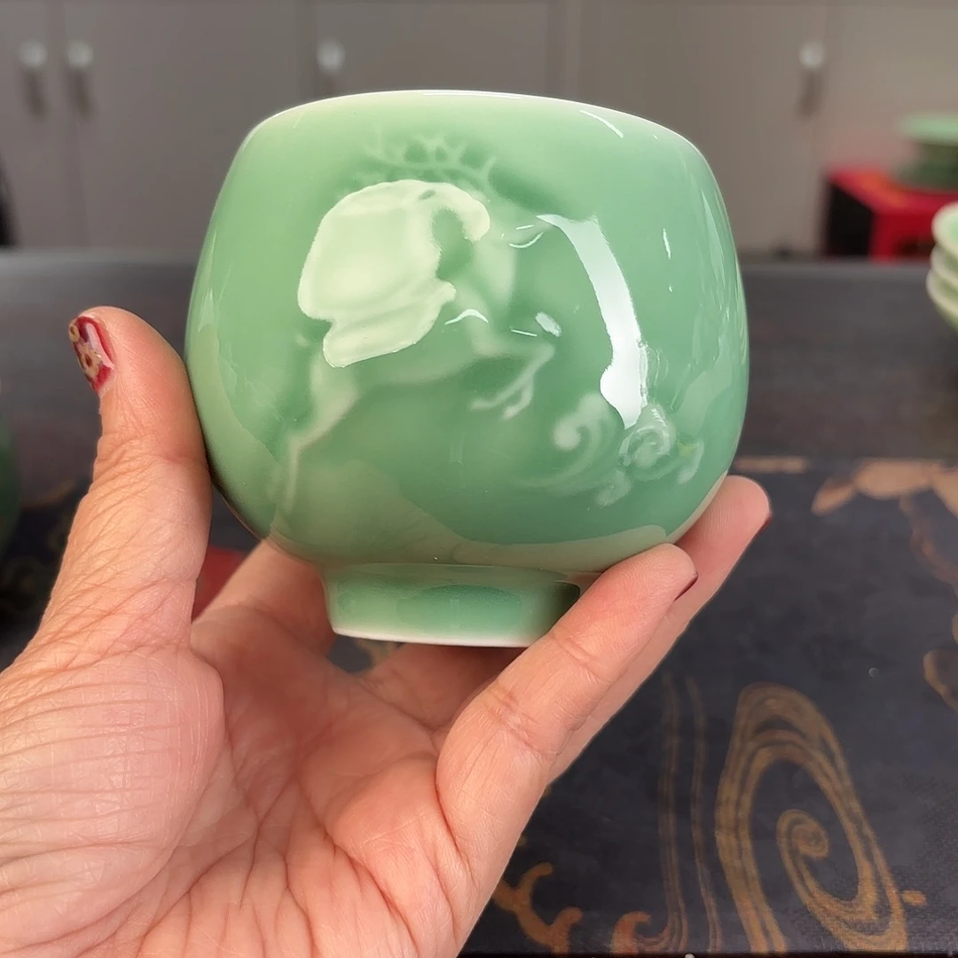 小米茶器龙泉云间青瓷