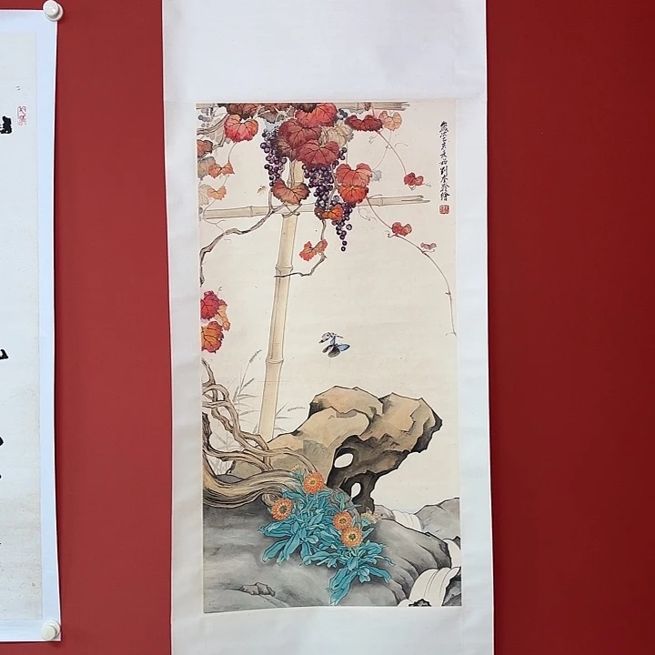 国画刘老师工笔画精品