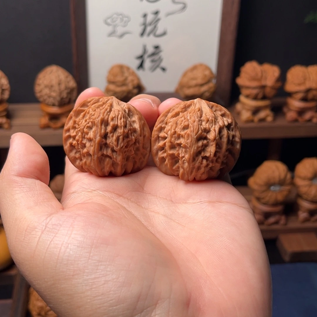 核桃41mm原桩磨盘全品