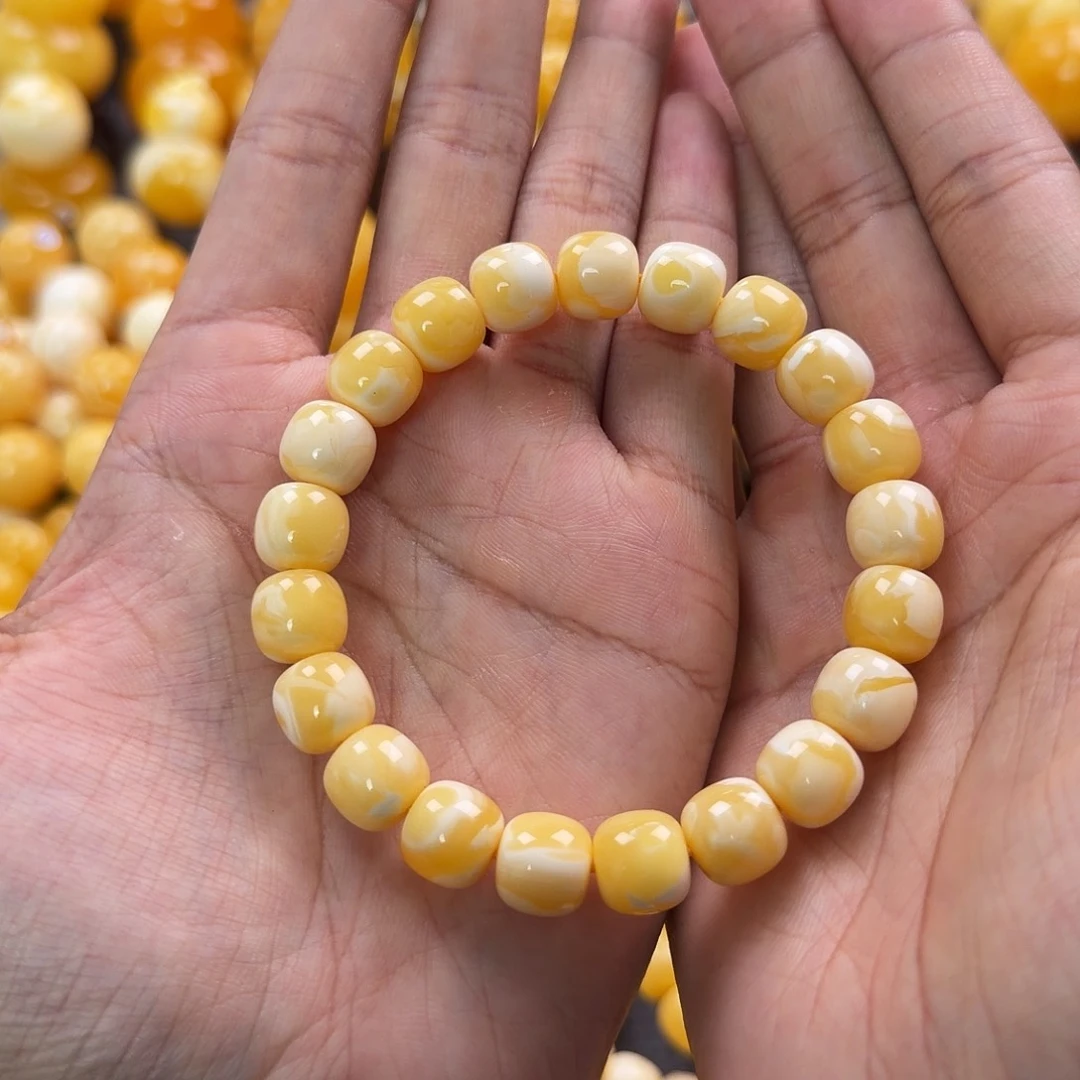 琥珀未镶嵌珠宝奇石11mm同料