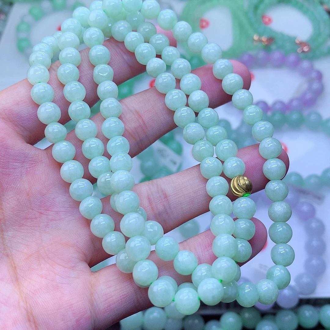 毛衣链未镶嵌翡翠卡7