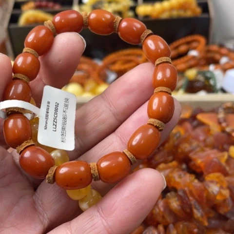 手串琥珀未镶嵌手串