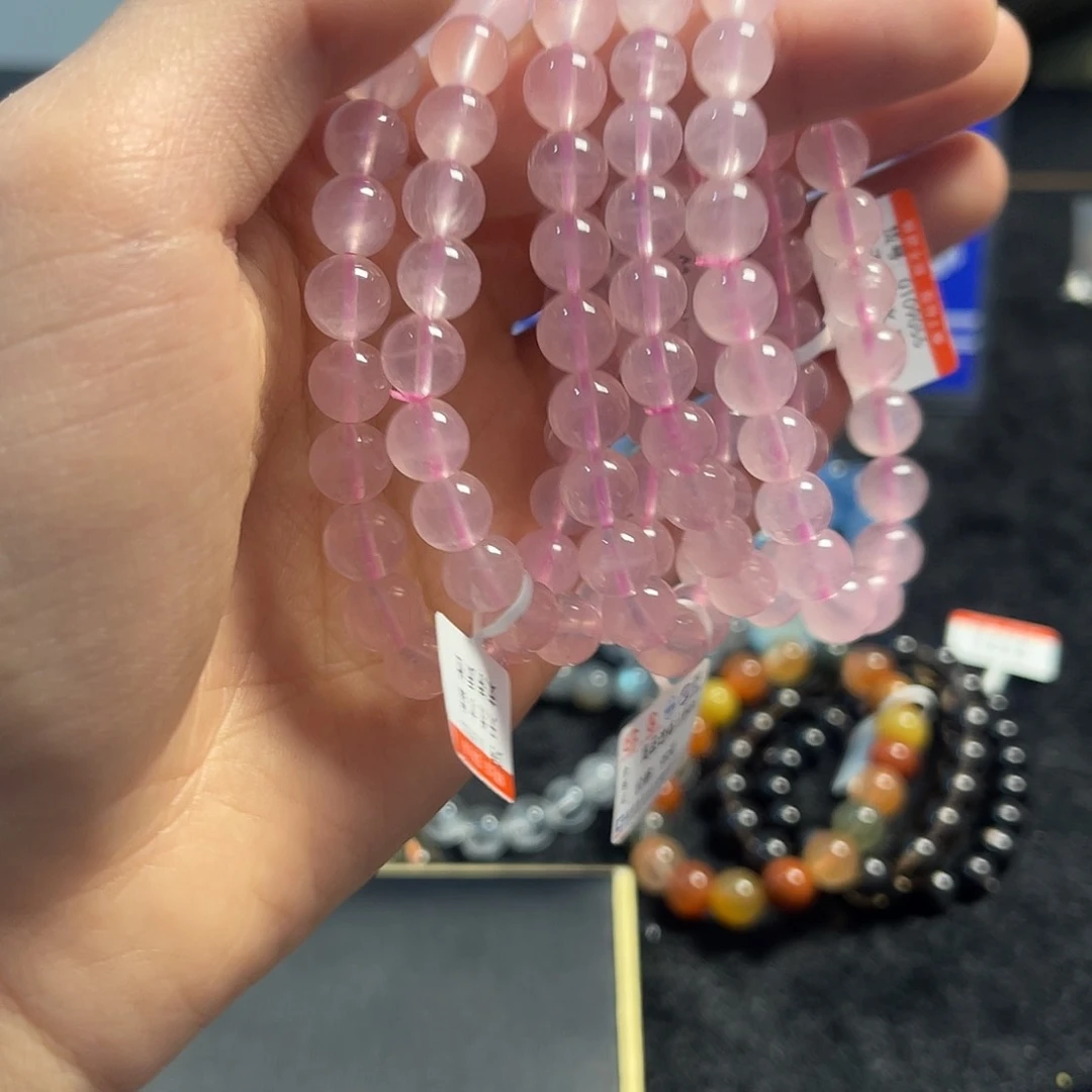 水晶手链未镶嵌纯天然