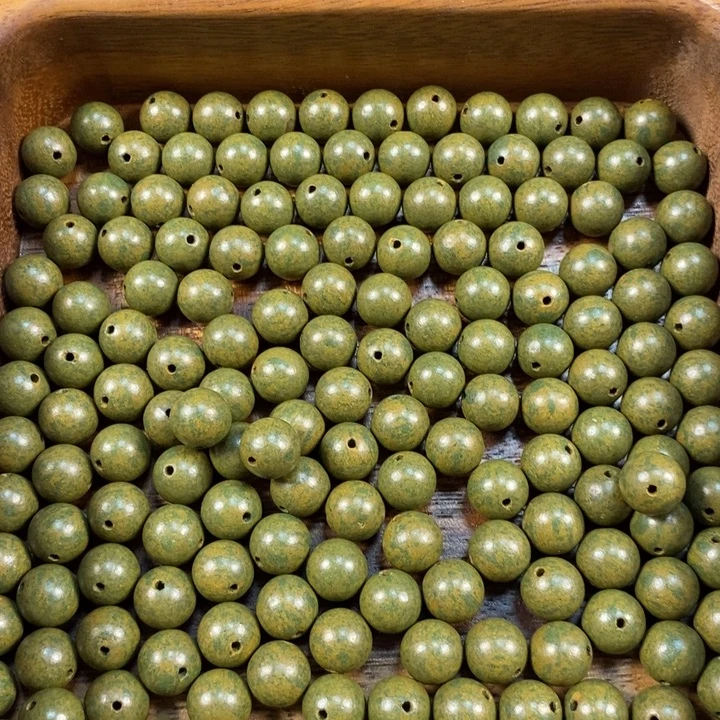 泥塑敦煌青瓷1.0合香珠约100克