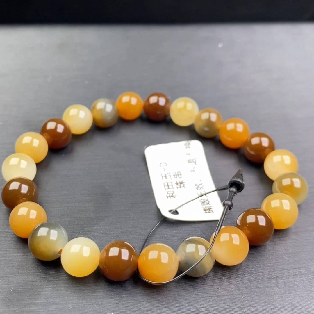 和田玉未镶嵌手串