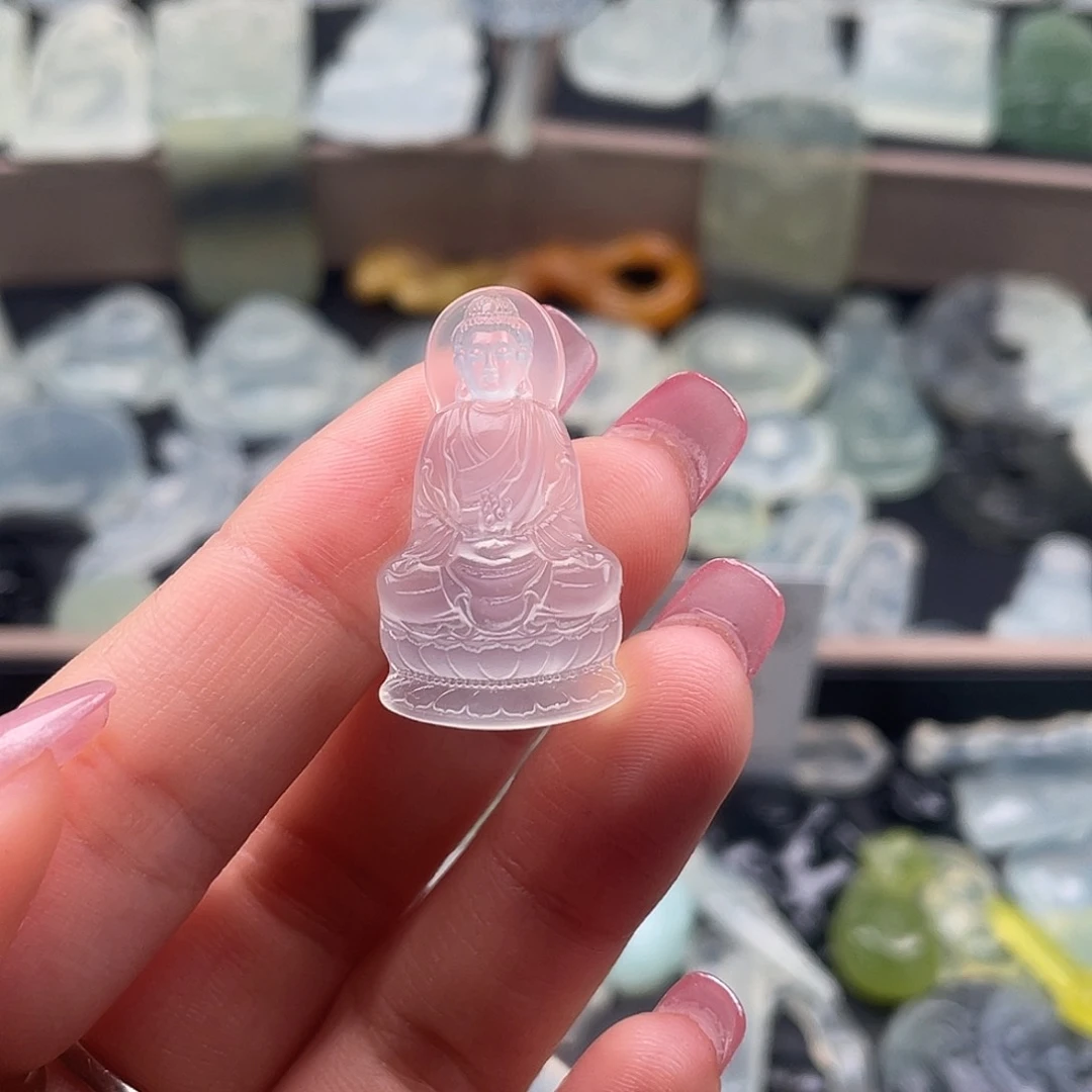 蛇纹石玉吊坠(赠链)未镶嵌