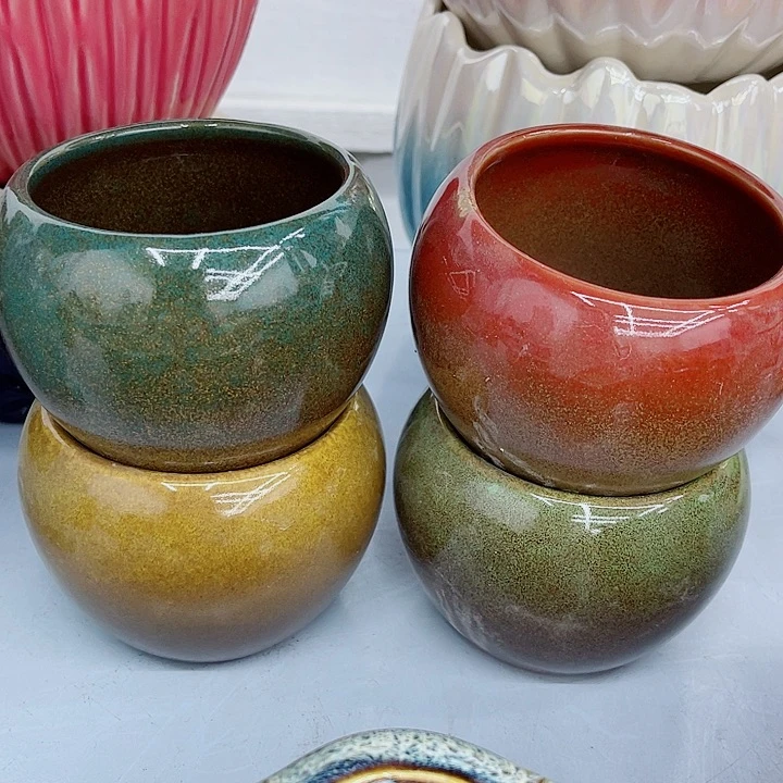 多肉绿植陶瓷花盆