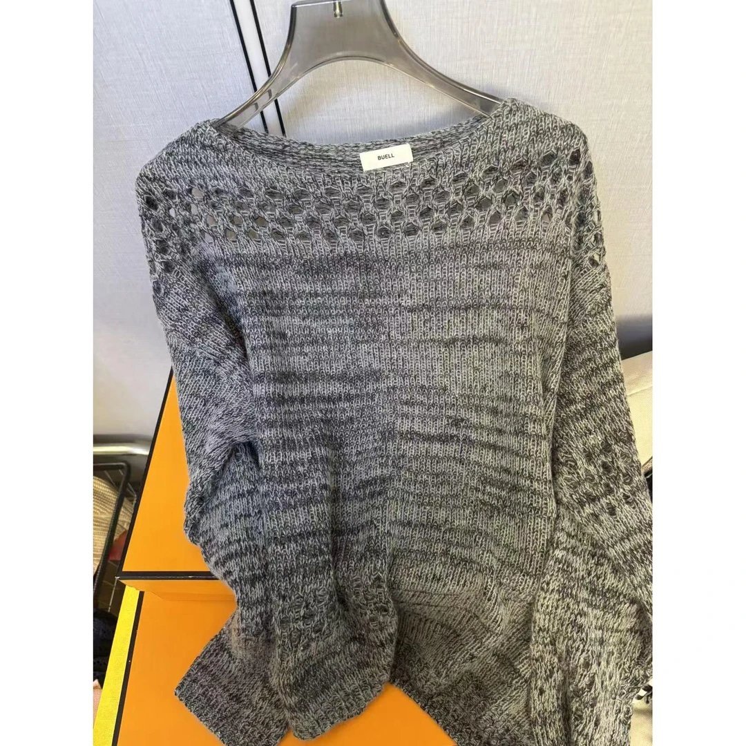 《匠人  8659》 新款花纱休闲百搭针织毛衣女