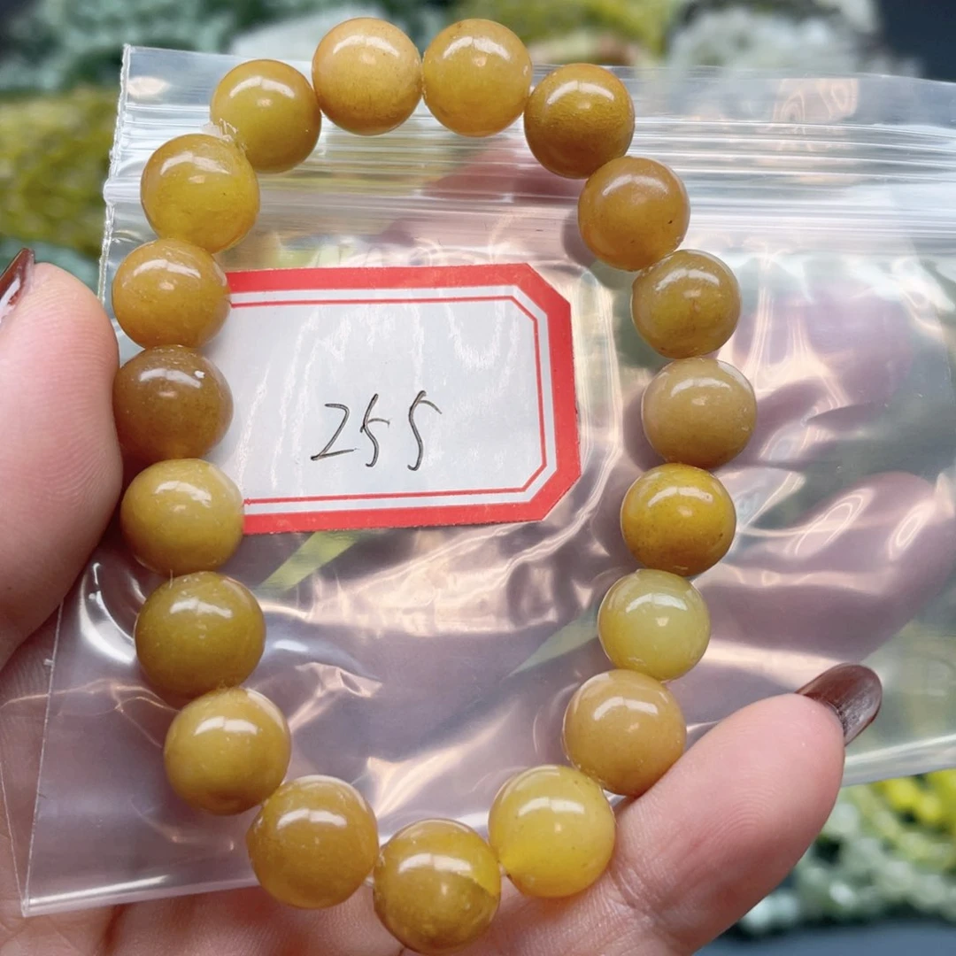 未镶嵌蛇纹石玉手串