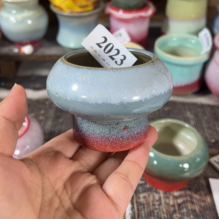 口5高6 手工花盆满30包邮