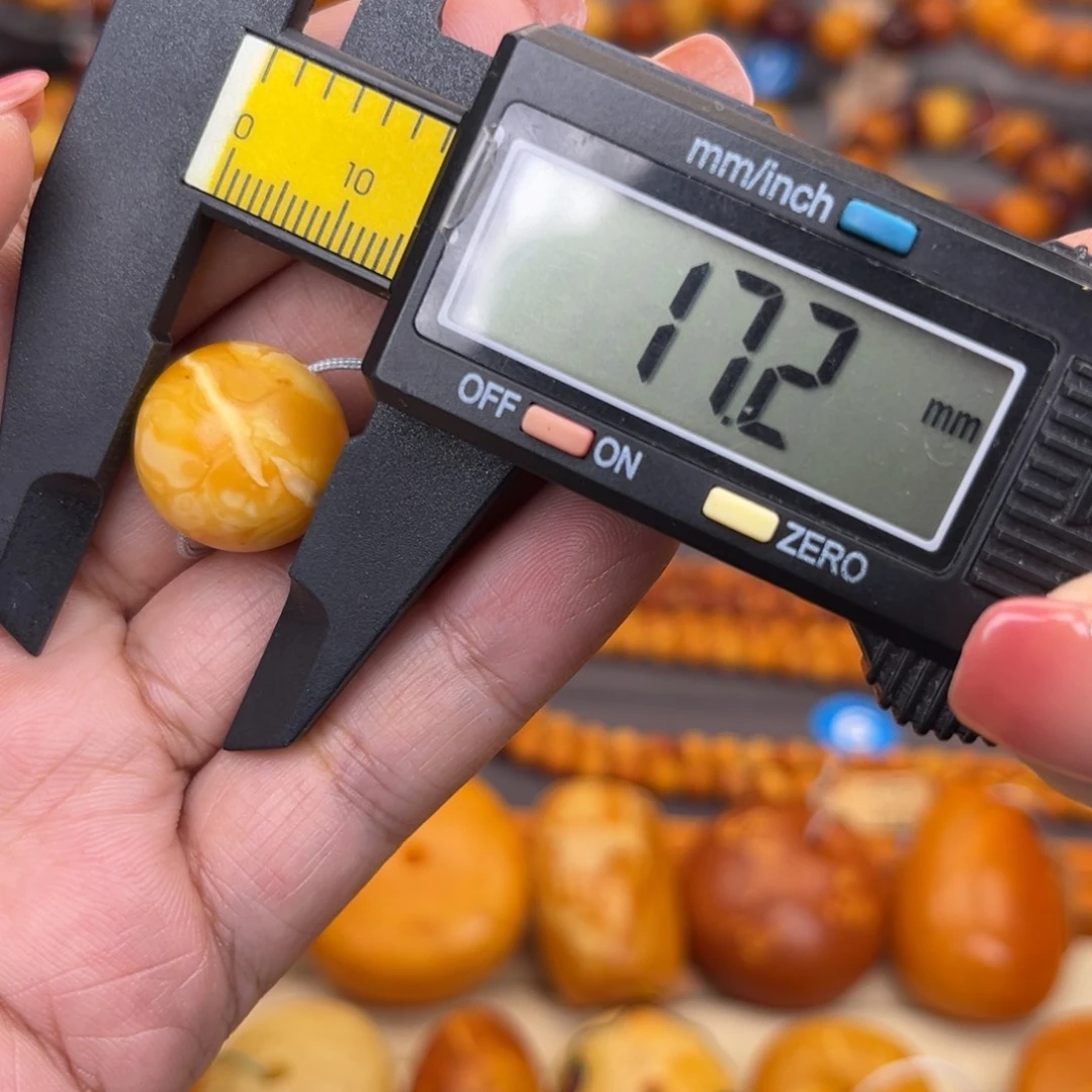 蜜蜡未镶嵌裸石蜜蜡W