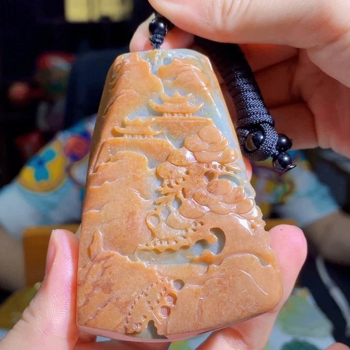 吊坠(不含链)未镶嵌翡翠G18