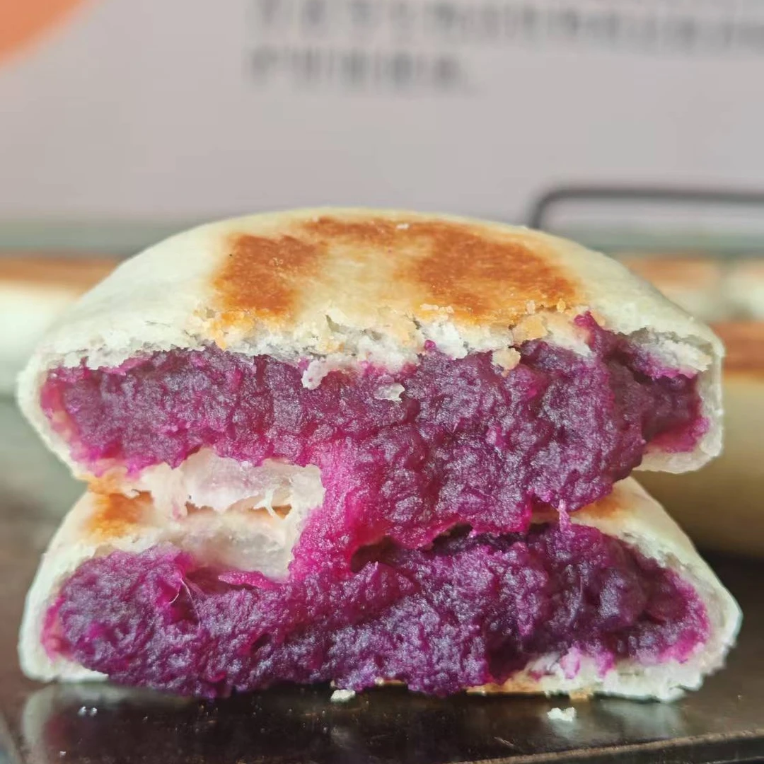 紫薯饼（纯手工低糖低油无防腐）老式糕点