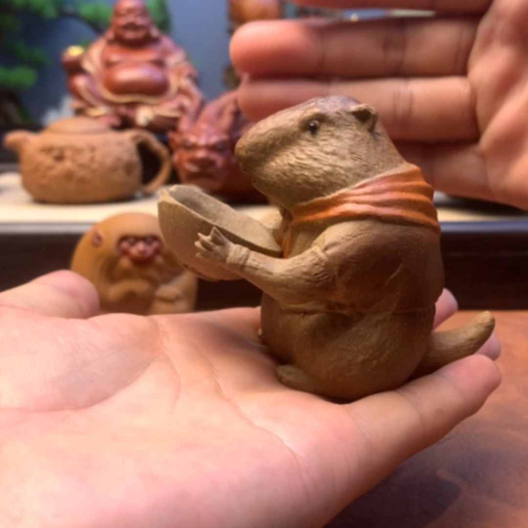 【闪购商品】紫砂茶宠紫砂壶手工艺制作