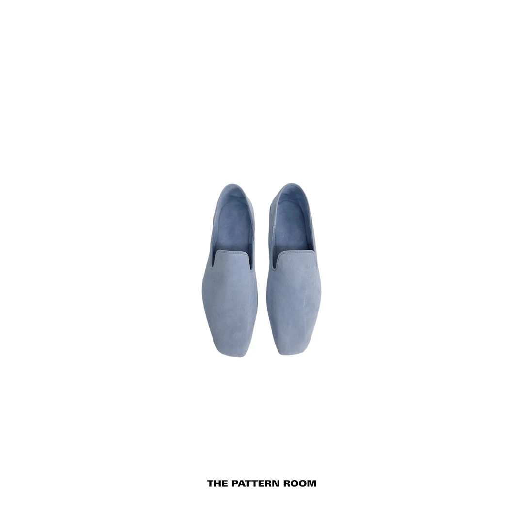 The pattern room | 可持续时髦窄线条瘦脚穆勒鞋