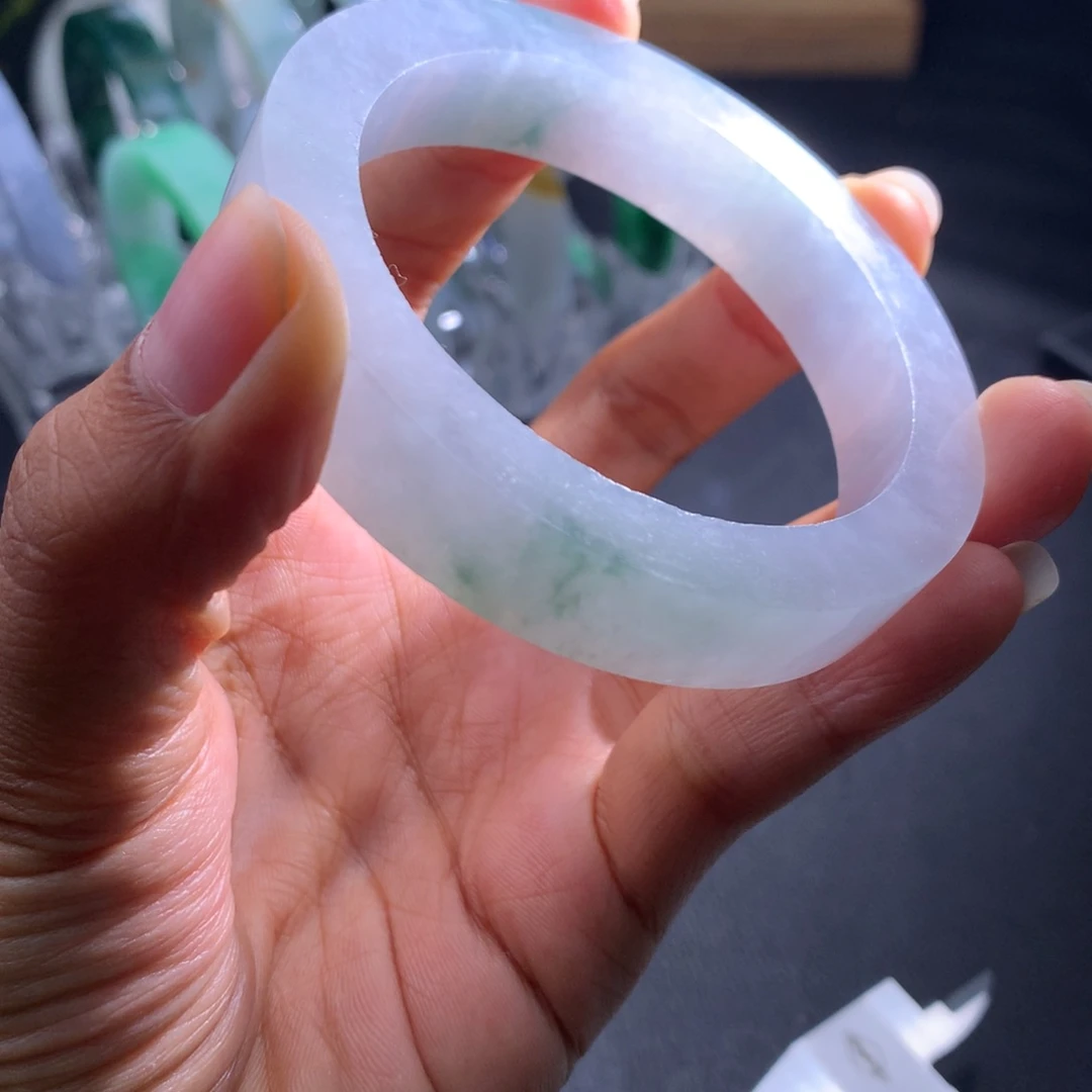 定制翡翠翡翠手镯未镶嵌