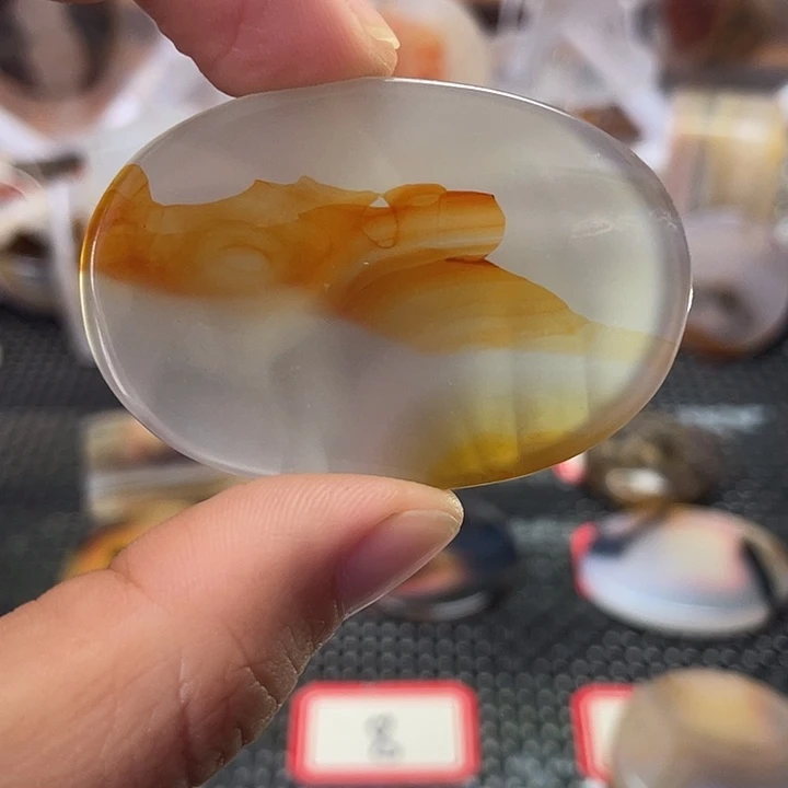 玛瑙/玉髓合金颈饰