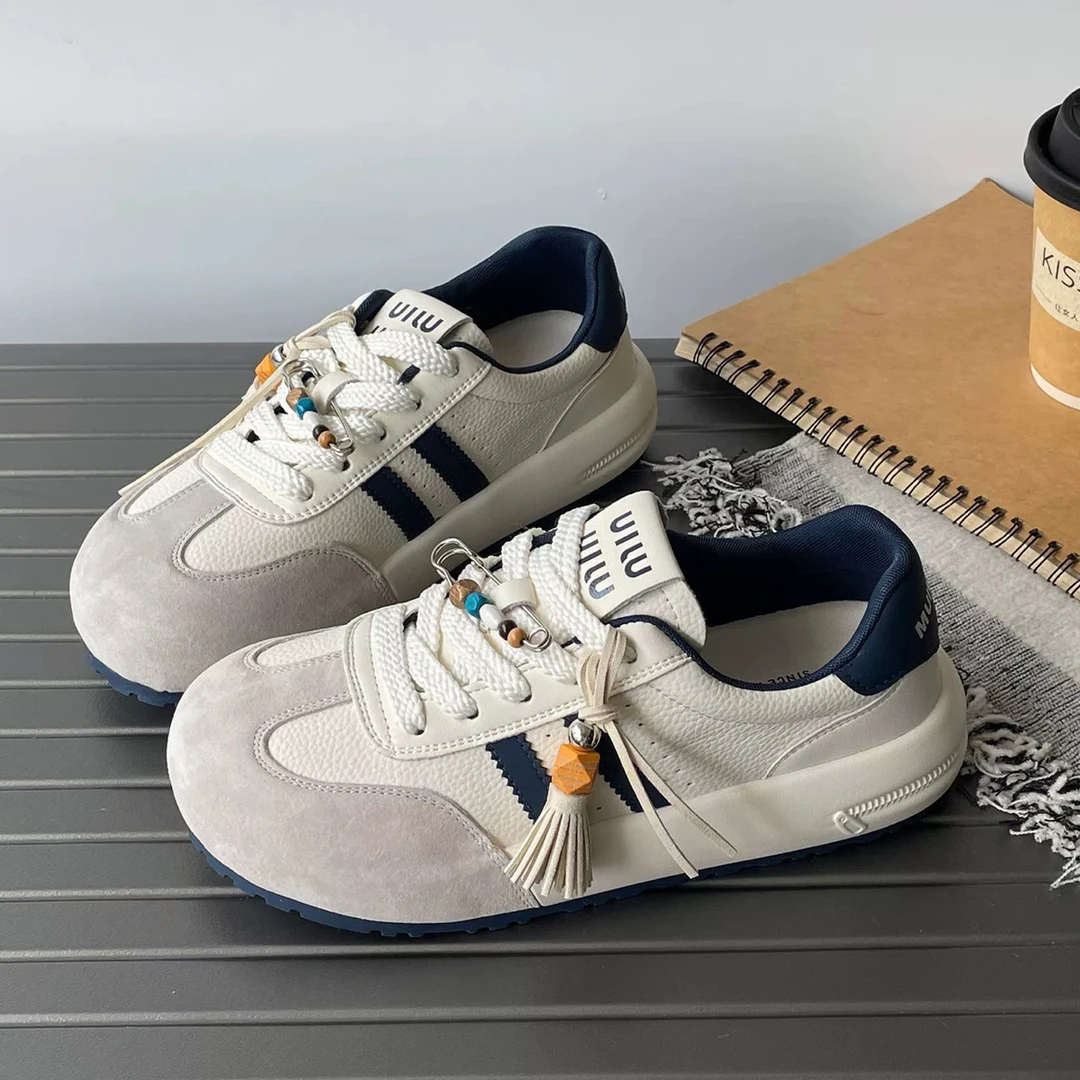 SUSU 厚底德训鞋厚底运动跑步鞋子透气时尚休闲鞋98-22 小房间