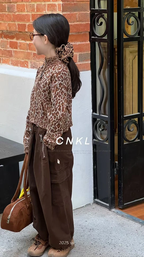 童装 春款工装裤