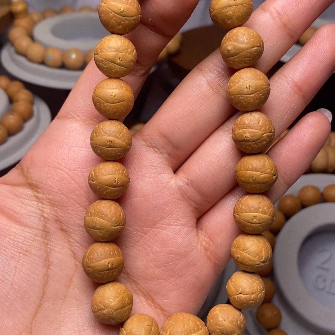 凤眼菩提吊坠手串