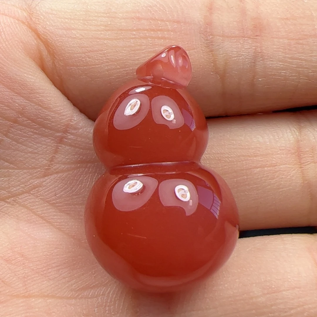 未镶嵌葫芦南红玛瑙