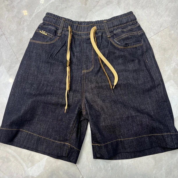 大美小美 微胖MM1512休闲固色牛仔五分裤