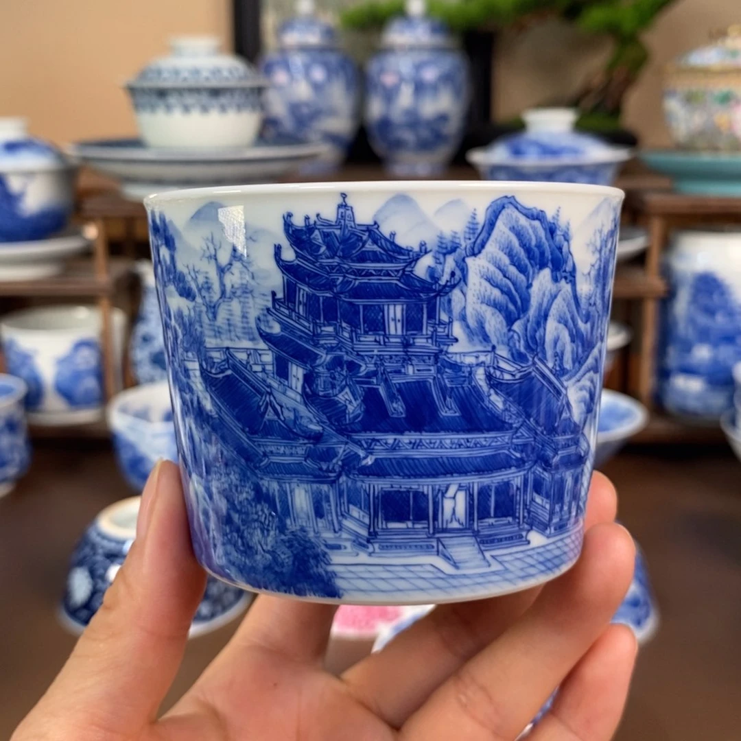 景德镇陶瓷手工手绘