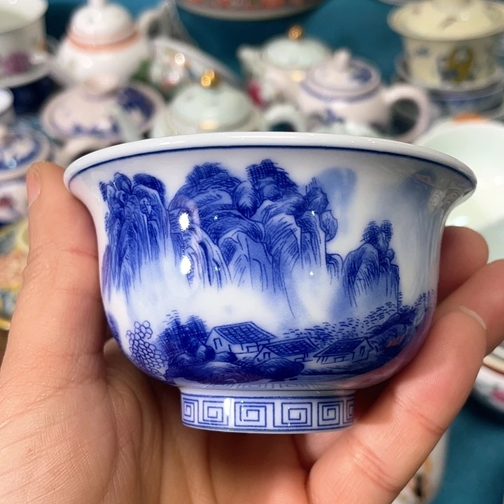 景德镇陶瓷艺术主人杯12344